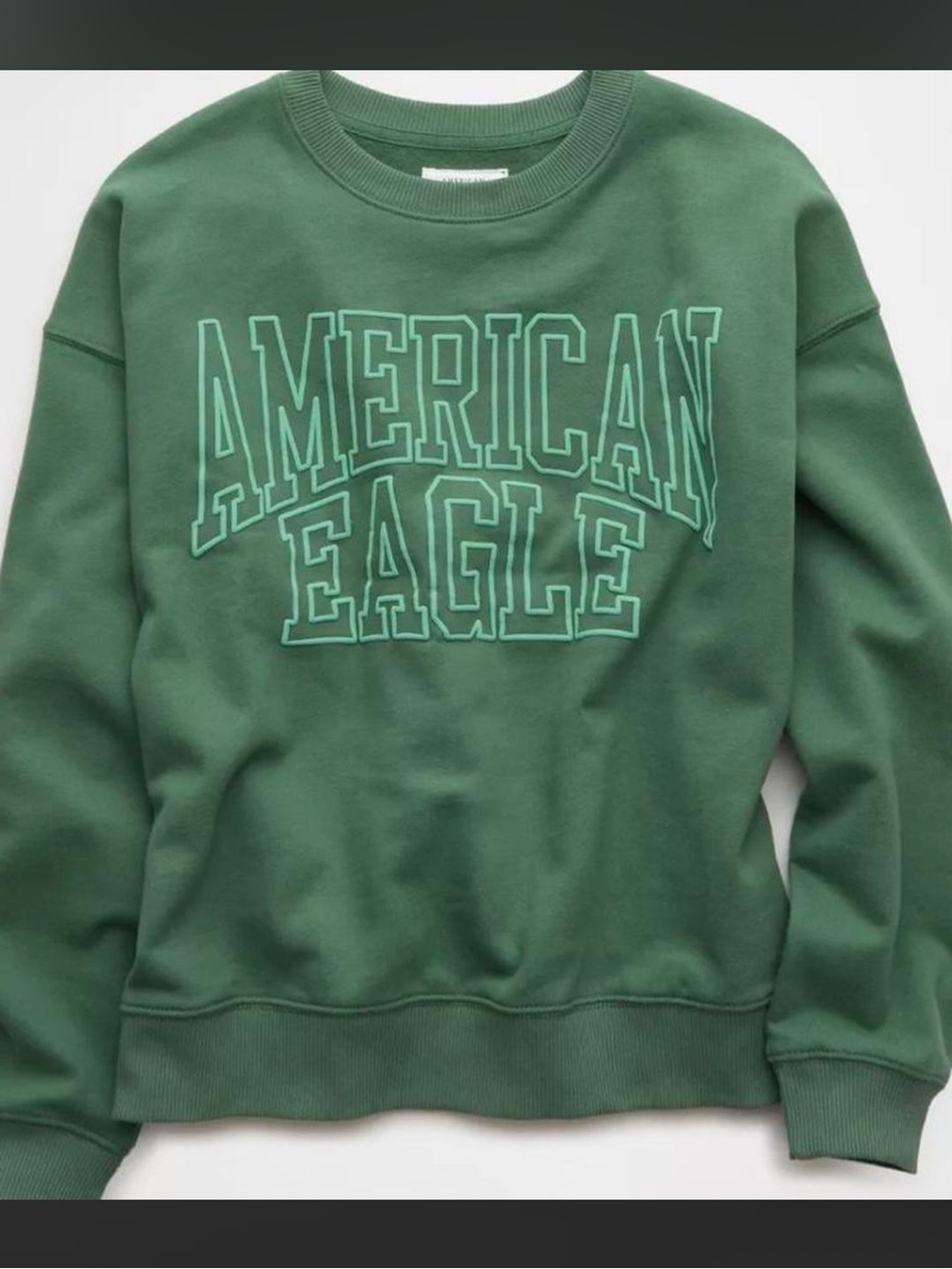 NWT American Eagle Green Crewneck Sweatshirt